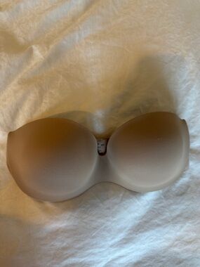 Warner's Lightly Lined Strapless/Convertible Nude Bra 34C